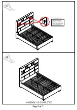 Preview for 7 page of Furniture of America Gemma CM7303Q Assembly Instructions Manual