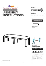 Furniture of America Gianna CM3829BN Assembly Instructions Manual preview