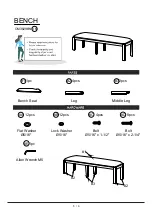 Preview for 5 page of Furniture of America Gianna CM3829BN Assembly Instructions Manual