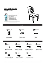 Preview for 5 page of Furniture of America Gianna CM3829F-SC-2PK Assembly Instructions Manual