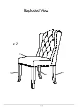 Preview for 6 page of Furniture of America Gianna CM3829F-SCW-2PK Assembly Instructions Manual