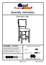 Furniture of America Glenbrook CM3018PC Assembly Instructions preview