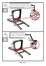 Предварительный просмотр 4 страницы Furniture of America Glenbrook CM3018PC Assembly Instructions