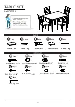 Preview for 5 page of Furniture of America Glenham CM3175T-5PK Assembly Instructions Manual