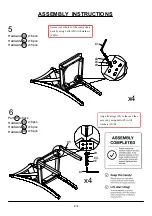 Preview for 8 page of Furniture of America Glenham CM3175T-5PK Assembly Instructions Manual