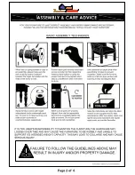 Preview for 2 page of Furniture of America Glenview CM8372BK-T Assembly Instructions Manual