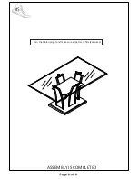 Preview for 6 page of Furniture of America Glenview CM8372BK-T Assembly Instructions Manual