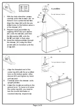 Preview for 4 page of Furniture of America Golva CM7295D Assembly Instructions Manual