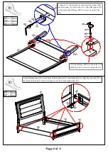 Preview for 4 page of Furniture of America Golva CM7295Q Assembly Instructions Manual