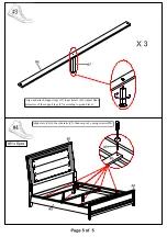 Preview for 5 page of Furniture of America Golva CM7295Q Assembly Instructions Manual