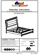 Preview for 6 page of Furniture of America Golva CM7295Q Assembly Instructions Manual