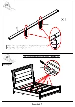 Preview for 10 page of Furniture of America Golva CM7295Q Assembly Instructions Manual