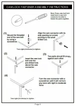 Preview for 5 page of Furniture of America Grestle YNJ-1878C21 Assembly Instructions Manual