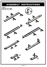 Preview for 10 page of Furniture of America Grestle YNJ-1878C21 Assembly Instructions Manual