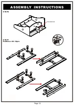 Preview for 12 page of Furniture of America Grestle YNJ-1878C21 Assembly Instructions Manual