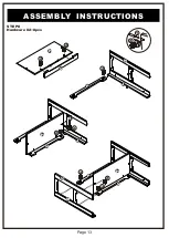 Preview for 13 page of Furniture of America Grestle YNJ-1878C21 Assembly Instructions Manual