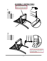 Preview for 6 page of Furniture of America Haleigh CM3491RT-5PC Assembly Instructions Manual