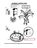 Preview for 7 page of Furniture of America Haleigh CM3491RT Assembly Instructions Manual