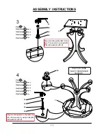 Preview for 8 page of Furniture of America Haleigh CM3491RT Assembly Instructions Manual