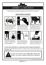 Preview for 2 page of Furniture of America Harriet CM-DK6845 Assembly Instructions Manual