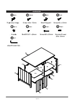 Preview for 6 page of Furniture of America Heidelberg CM3498PT Assembly Instructions Manual