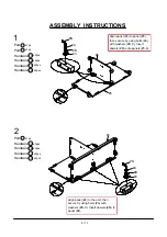 Preview for 8 page of Furniture of America Heidelberg CM3498PT Assembly Instructions Manual