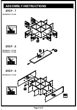 Preview for 8 page of Furniture of America HFW-1425-4 Assembly Instructions Manual