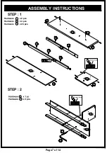 Preview for 7 page of Furniture of America HFW-1477C4 Assembly Instructions Manual