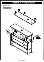 Preview for 11 page of Furniture of America HFW-1477C4 Assembly Instructions Manual