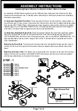 Preview for 7 page of Furniture of America HFW-1478C2 Assembly Instructions Manual