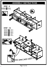 Preview for 11 page of Furniture of America HFW-1478C2 Assembly Instructions Manual