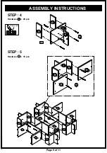 Preview for 9 page of Furniture of America HFW-1503C4 Assembly Instructions Manual