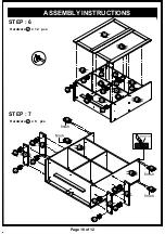 Preview for 10 page of Furniture of America HFW-1679C21 Assembly Instructions Manual