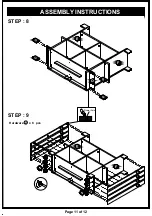 Preview for 11 page of Furniture of America HFW-1679C21 Assembly Instructions Manual