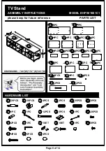 Preview for 6 page of Furniture of America HFW-1681C1 Assembly Instructions Manual