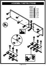 Preview for 8 page of Furniture of America HFW-1681C1 Assembly Instructions Manual