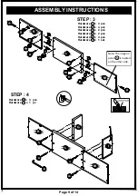 Preview for 9 page of Furniture of America HFW-1681C1 Assembly Instructions Manual