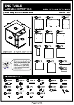 Preview for 6 page of Furniture of America HFW-16908C1 Assembly Instructions Manual