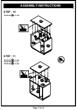 Preview for 11 page of Furniture of America HFW-16908C1 Assembly Instructions Manual