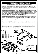 Preview for 7 page of Furniture of America HFW-1690C6 Assembly Instructions Manual