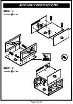 Preview for 10 page of Furniture of America HFW-1690C6 Assembly Instructions Manual