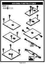 Preview for 8 page of Furniture of America HFW-1692C4 Assembly Instructions Manual