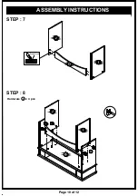 Preview for 11 page of Furniture of America HFW-1695C4 Assembly Instructions Manual