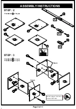 Preview for 8 page of Furniture of America HFW-1781C13 Assembly Instructions Manual