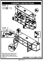 Preview for 11 page of Furniture of America HFW-1781C13 Assembly Instructions Manual