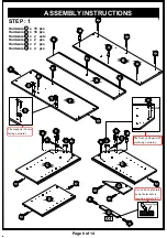 Preview for 8 page of Furniture of America HFW-1860C4 Assembly Instructions Manual