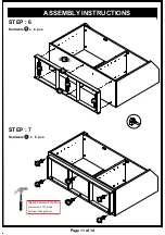 Preview for 11 page of Furniture of America HFW-1860C4 Assembly Instructions Manual