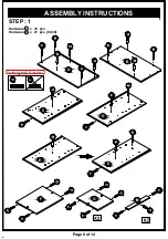 Preview for 8 page of Furniture of America HFW-1861C2 Assembly Instructions Manual