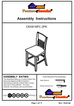 Furniture of America Hillsview CM3916PC-PK Assembly Instructions preview