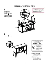 Preview for 6 page of Furniture of America Hillsview CM3916SV Assembly Instructions Manual